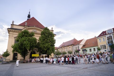Průvod na slavnost Těla a krve Páně
