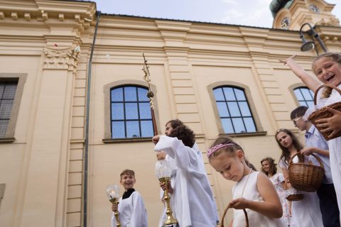 Průvod na slavnost Těla a krve Páně