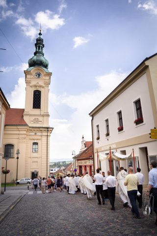 Průvod na slavnost Těla a krve Páně