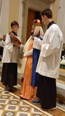 Průvod na slavnost Všech svatých