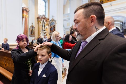 První sv. přijímání 2025
