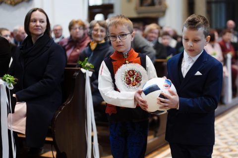 První sv. přijímání 2025