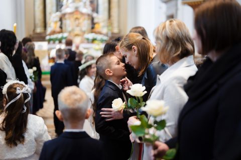 První sv. přijímání 2025