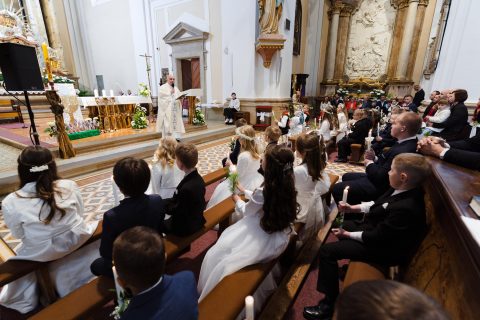První sv. přijímání 2025