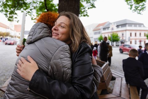 První sv. přijímání 2025