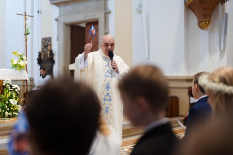 První sv. přijímání 2025