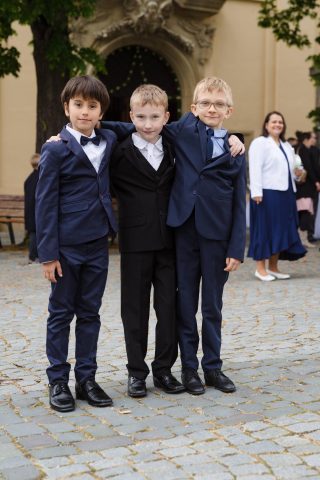 První sv. přijímání 2025