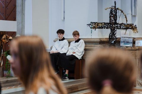 Rozloučení se sestrou Lucií