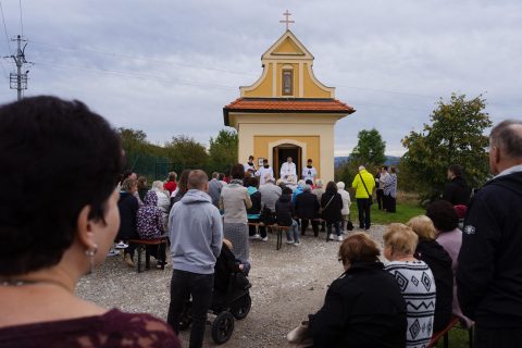 Slavnost sv. Václava u kaple