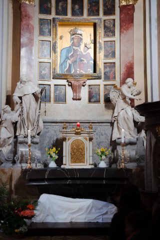 Triduum v klášterním kostele
