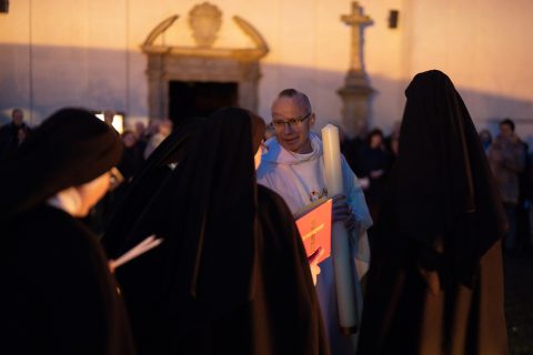 Triduum v klášterním kostele
