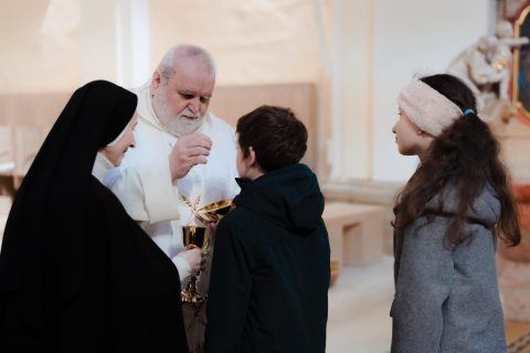 Triduum v klášterním kostele
