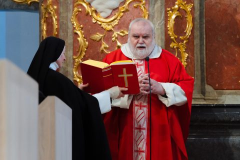Triduum v klášterním kostele
