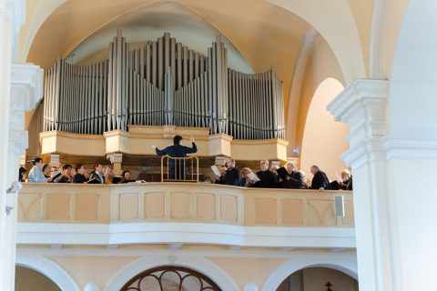 Triduum v klášterním kostele