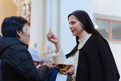 Triduum v klášterním kostele