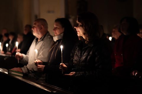 Triduum v klášterním kostele