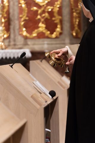 Triduum v klášterním kostele