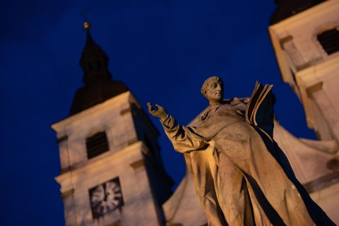 Triduum v klášterním kostele