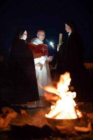 Triduum v klášterním kostele