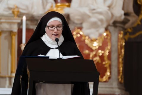 Triduum v klášterním kostele