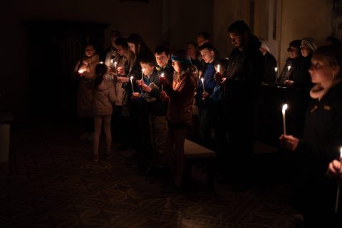 Triduum v klášterním kostele