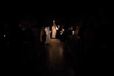 Triduum v klášterním kostele