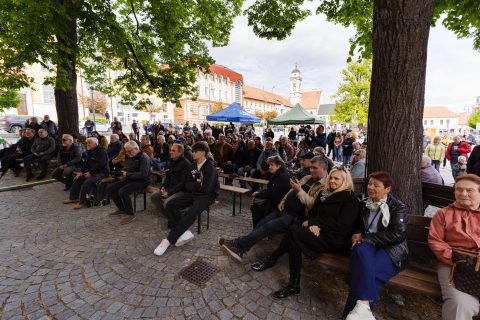 Vladimír Merta na schodech